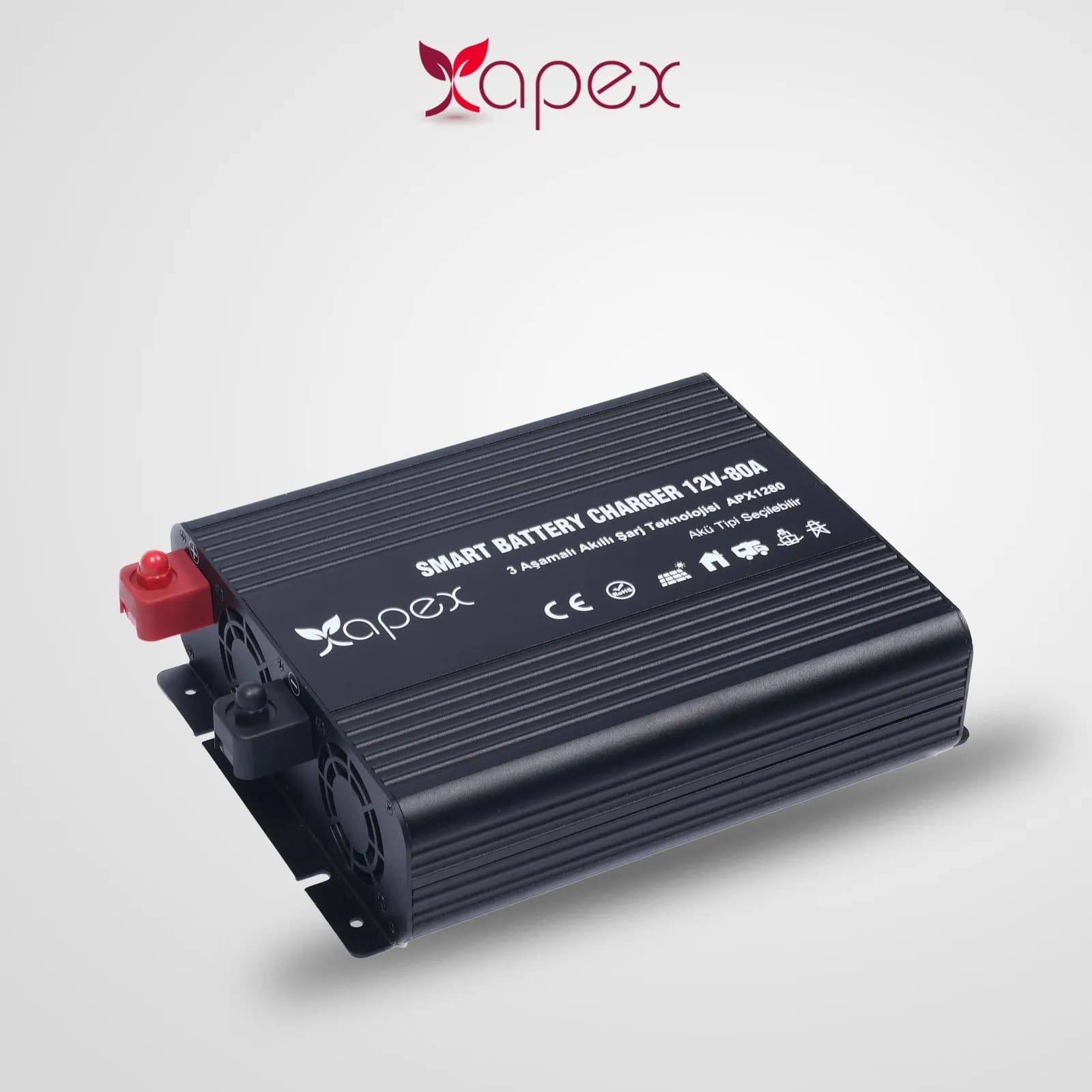 Apex APX 80 A 12 V AC-DC Akü Şarj Cihazı - Görsel 4