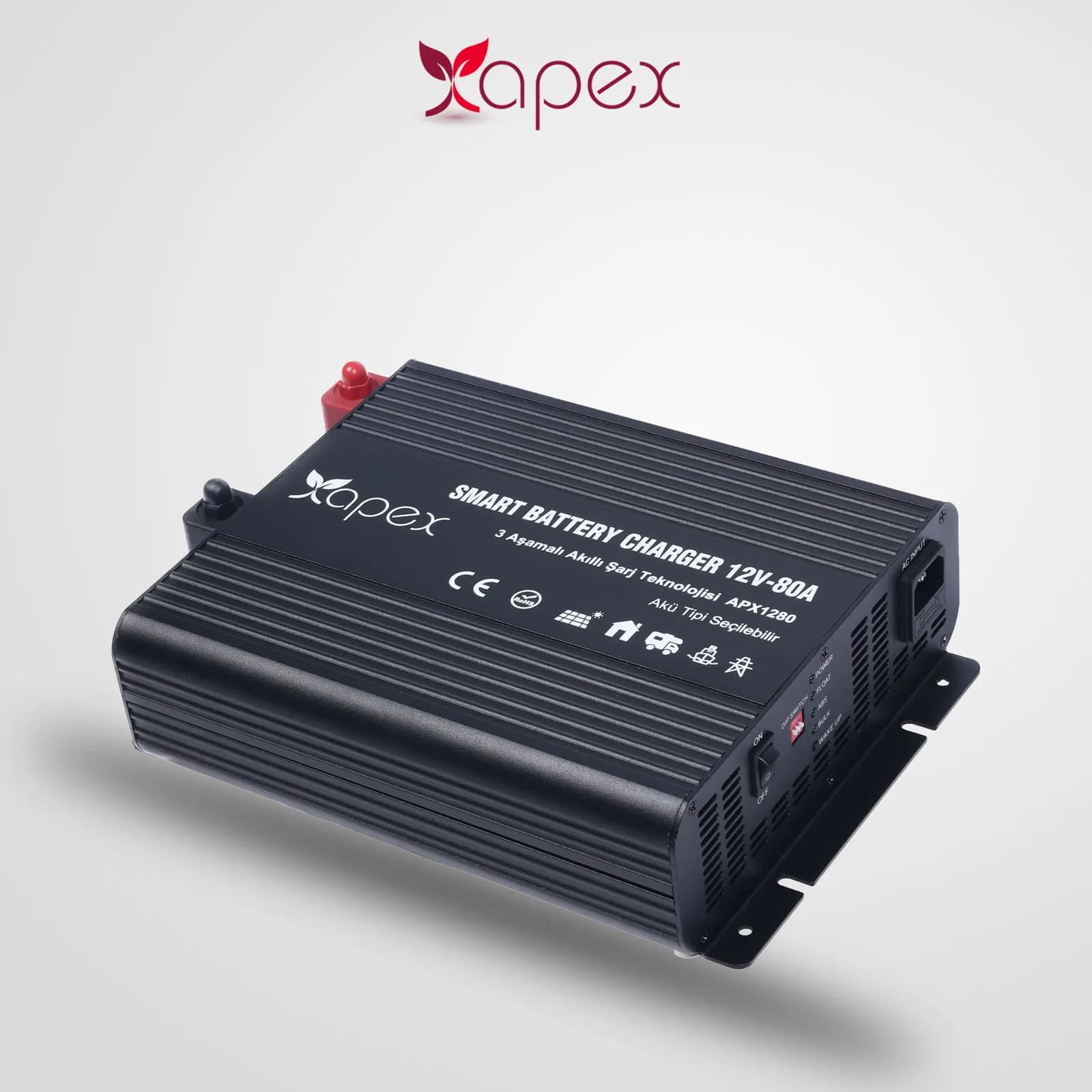 Apex APX 80 A 12 V AC-DC Akü Şarj Cihazı - Görsel 5