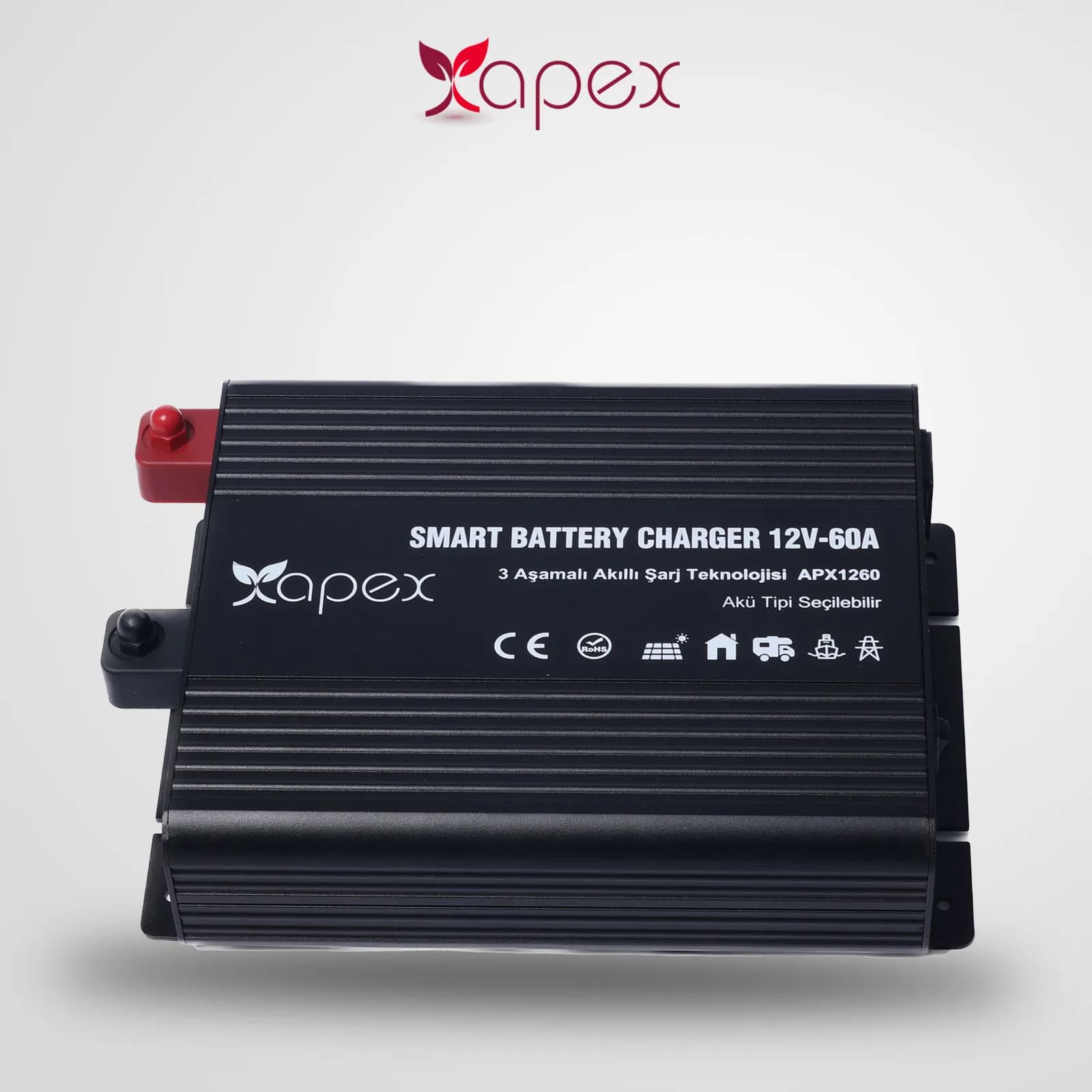 Apex APX 60 A 12 V AC-DC Akü Şarj Cihazı