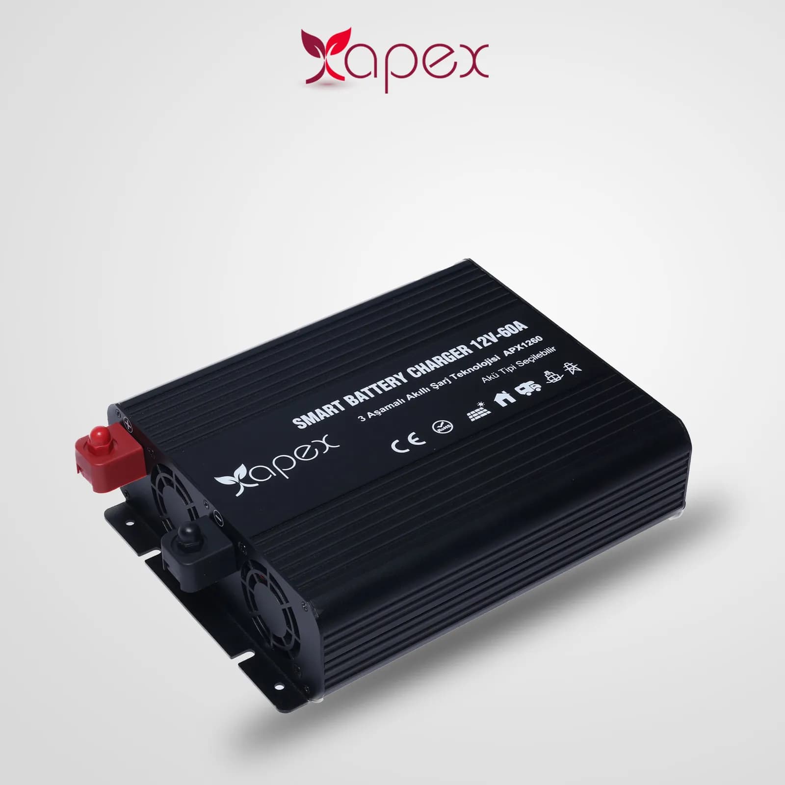 Apex APX 60 A 12 V AC-DC Akü Şarj Cihazı - Görsel 4