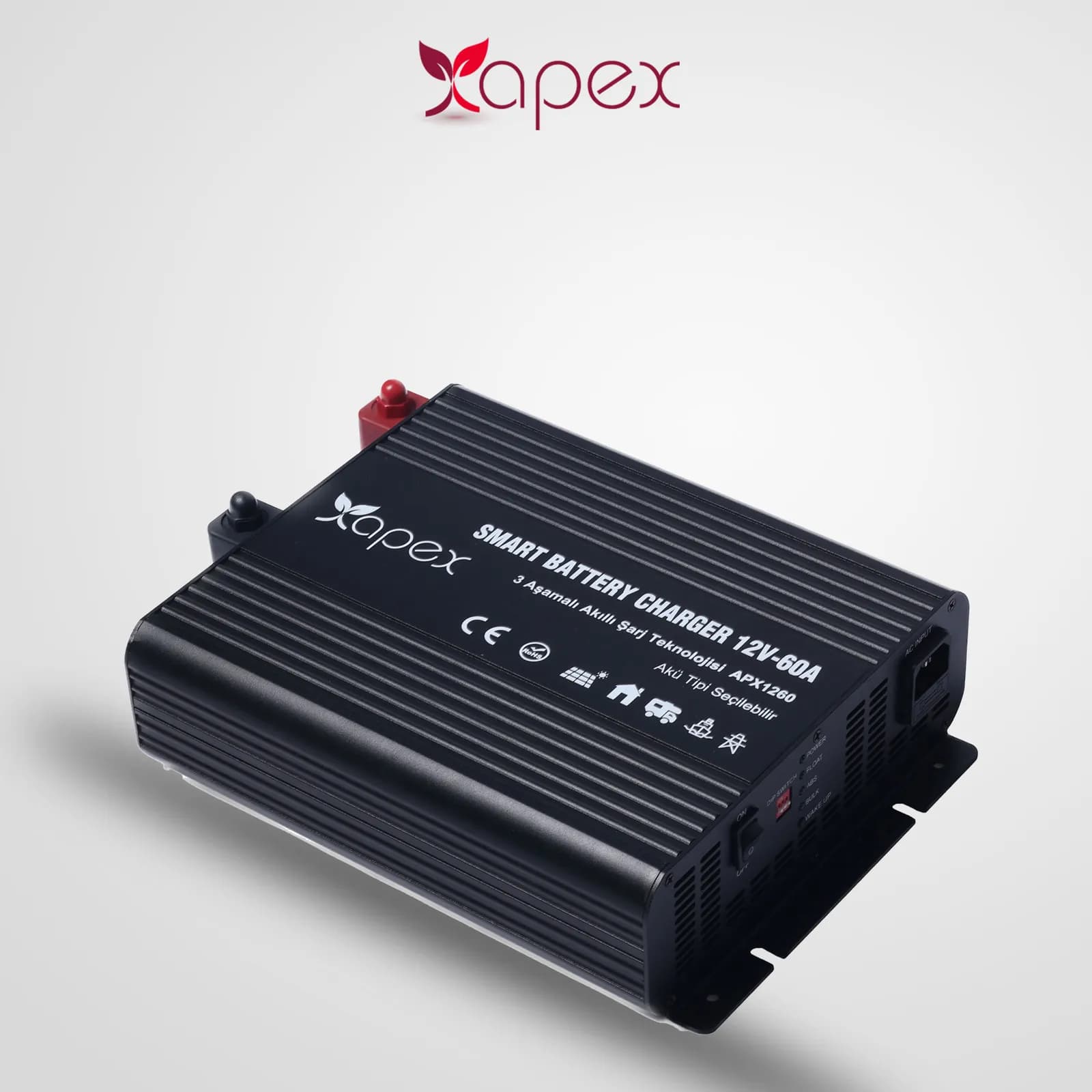 Apex APX 60 A 12 V AC-DC Akü Şarj Cihazı - Görsel 5