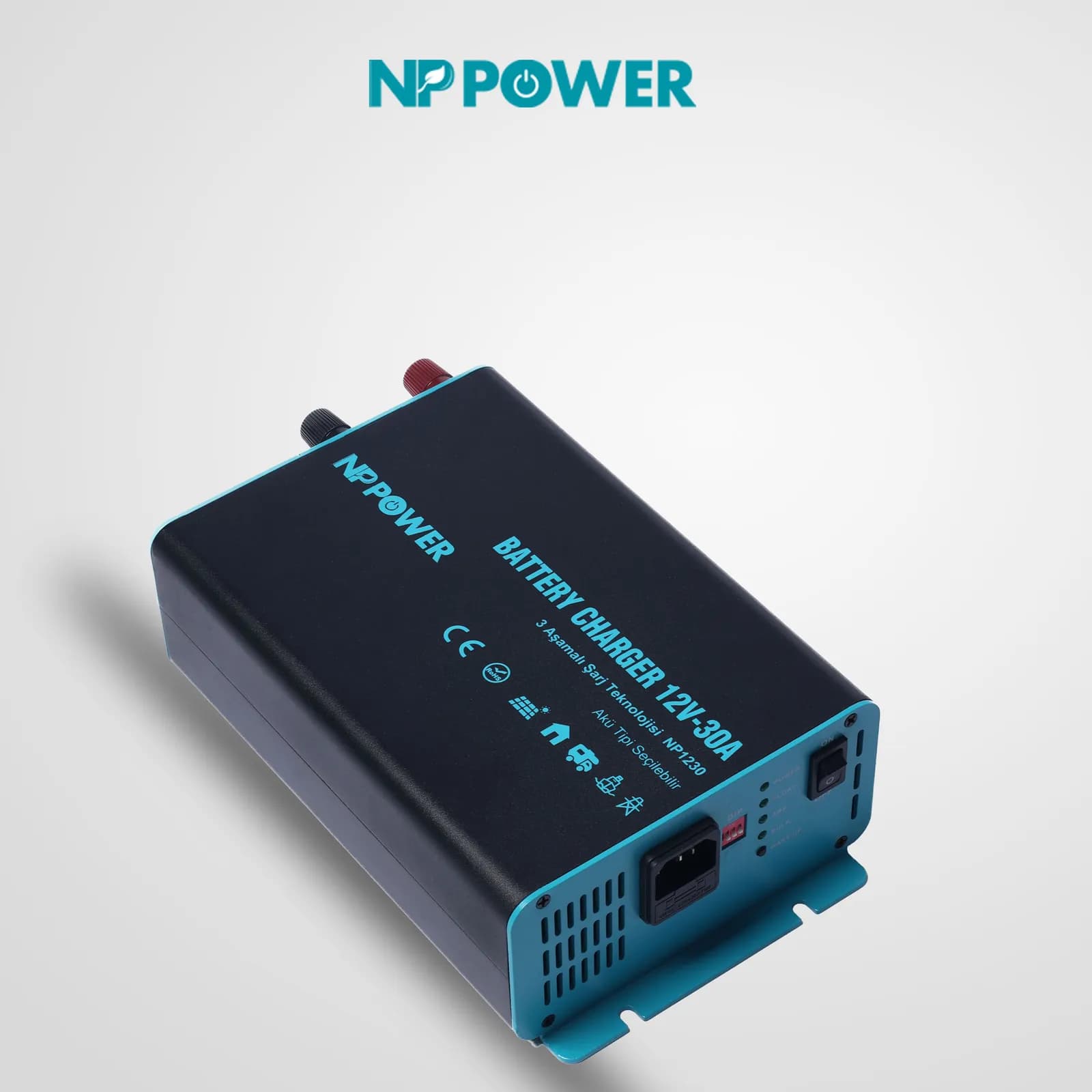 NP Power 10 A 24 V AC-DC Akü Şarj Cihazı - Görsel 2