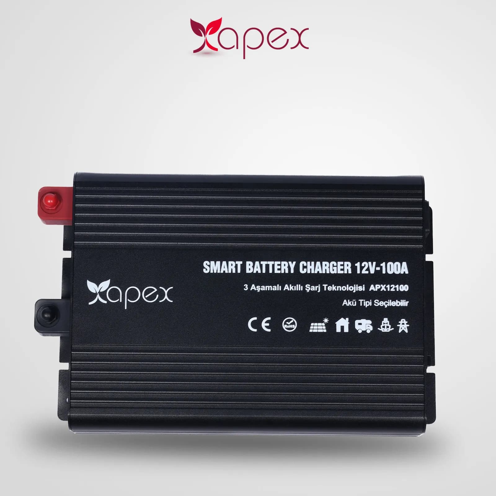 Apex APX 100 A 12 V AC-DC Akü Şarj Cihazı - Görsel 3