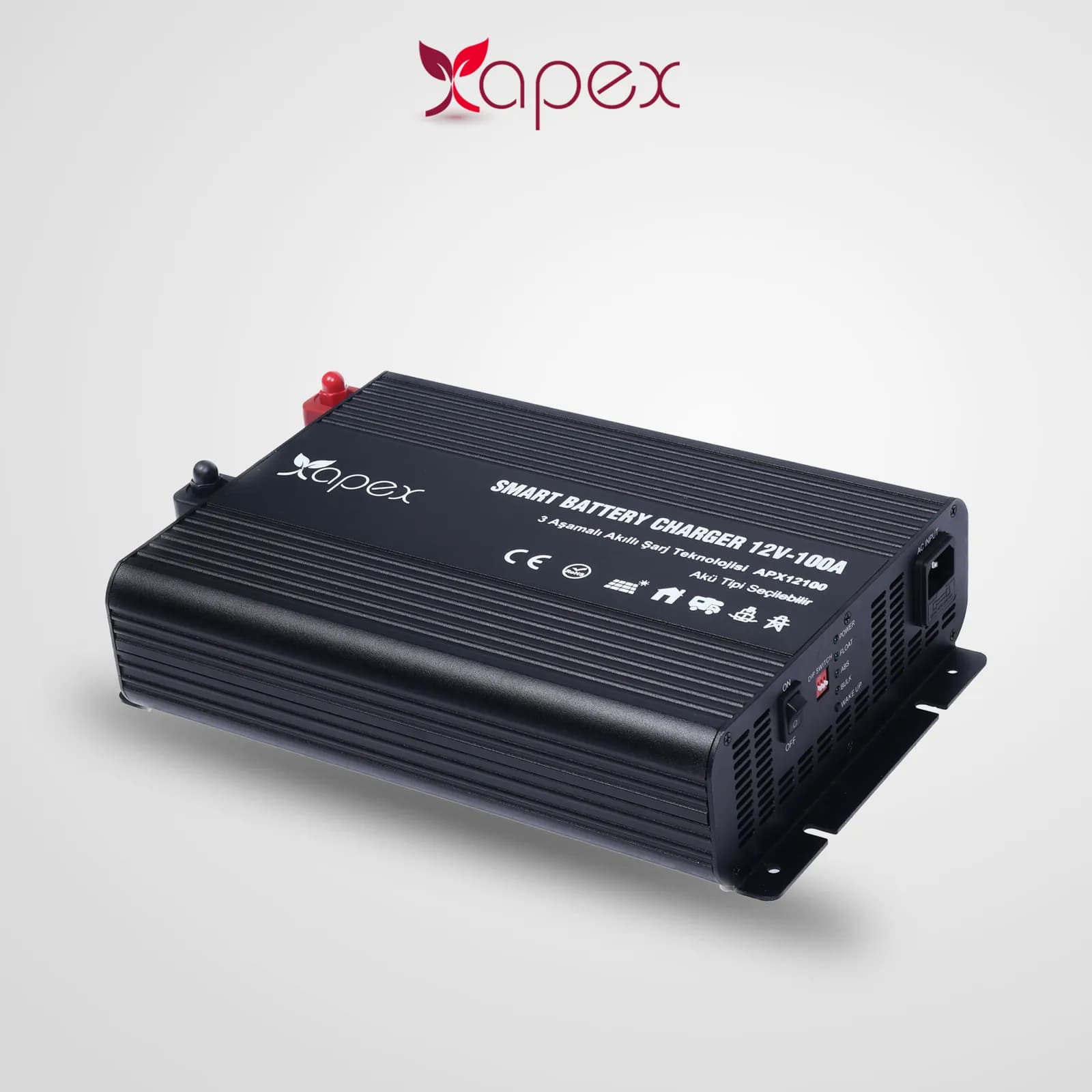 Apex APX 100 A 12 V AC-DC Akü Şarj Cihazı - Görsel 4