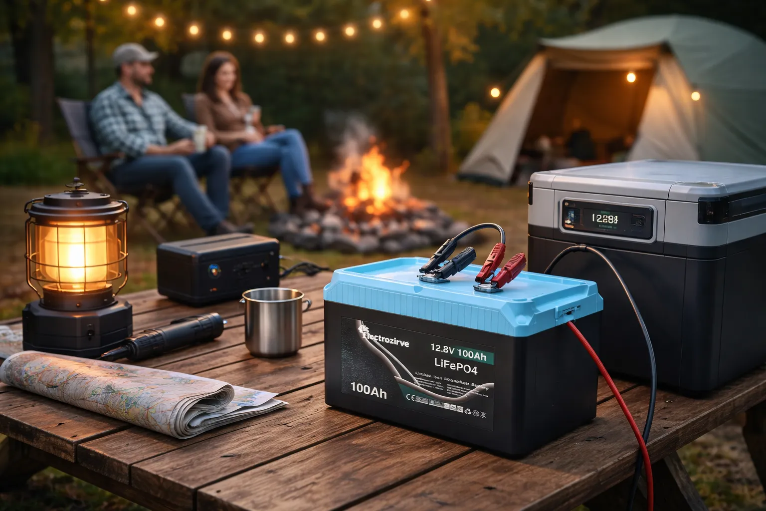 12.8V LiFePO4 ile Kararlı Güç Teslimi