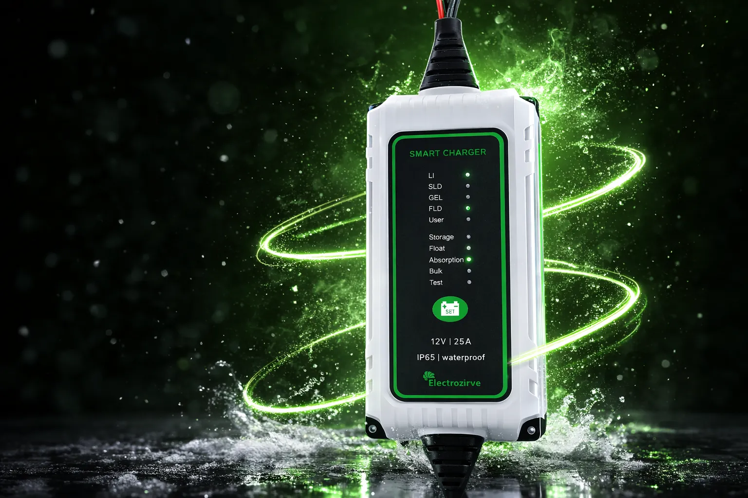 25A Şarj Kapasitesi