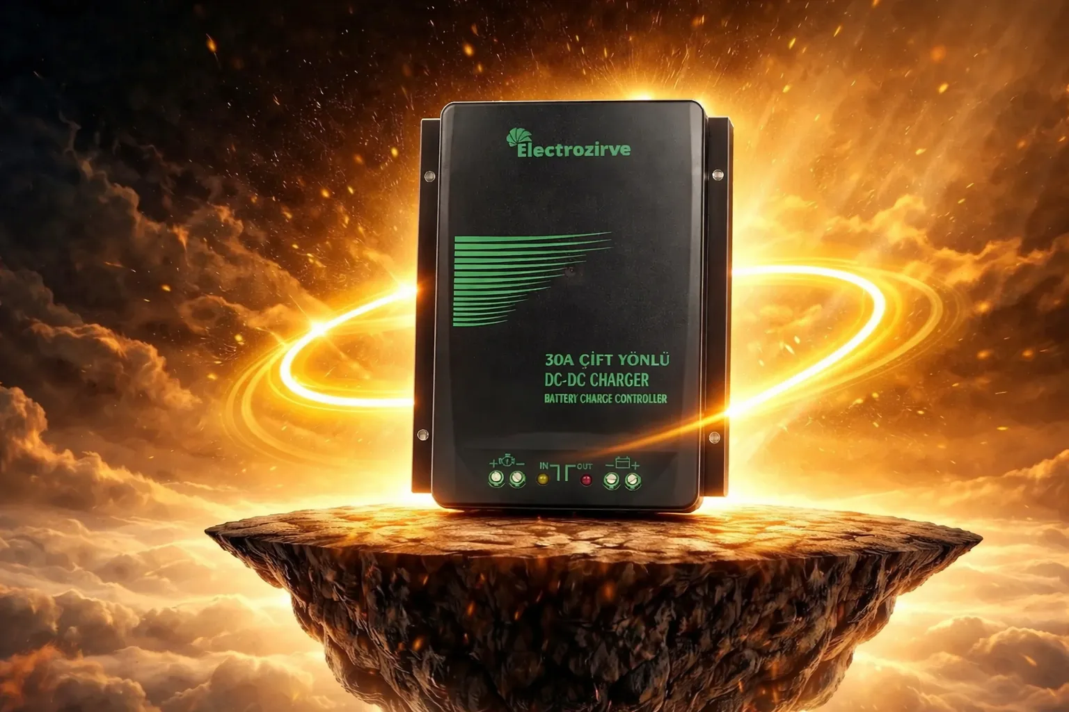 30A Kontrollü Şarj Kapasitesi