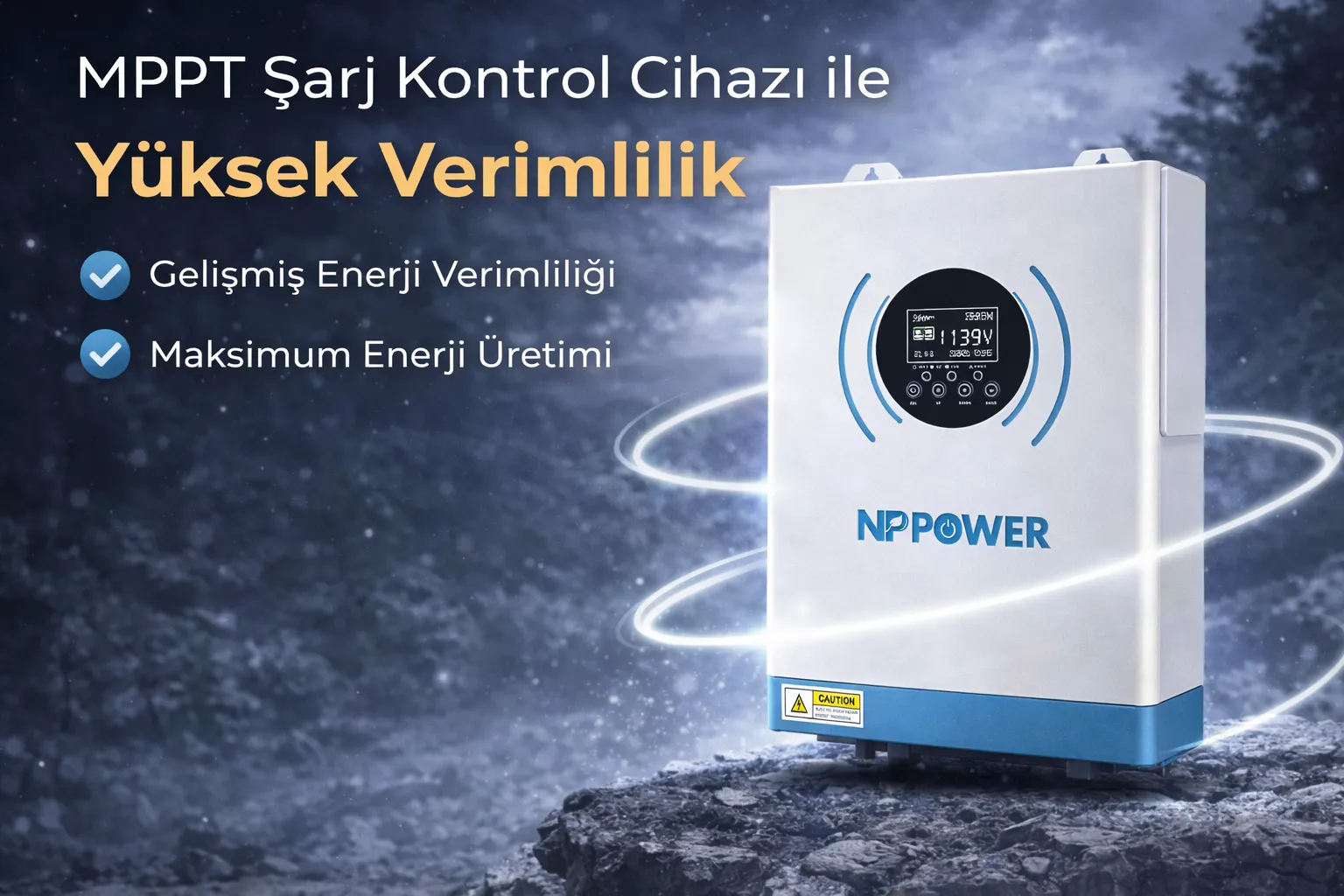 MPPT Şarj Kontrol Cihazı ile Yüksek Verimlilik