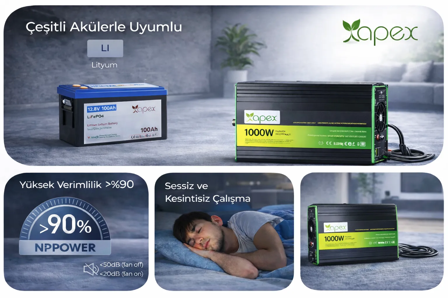 Dahili Transfer Switch ile Kesintisiz Güç Geçişi