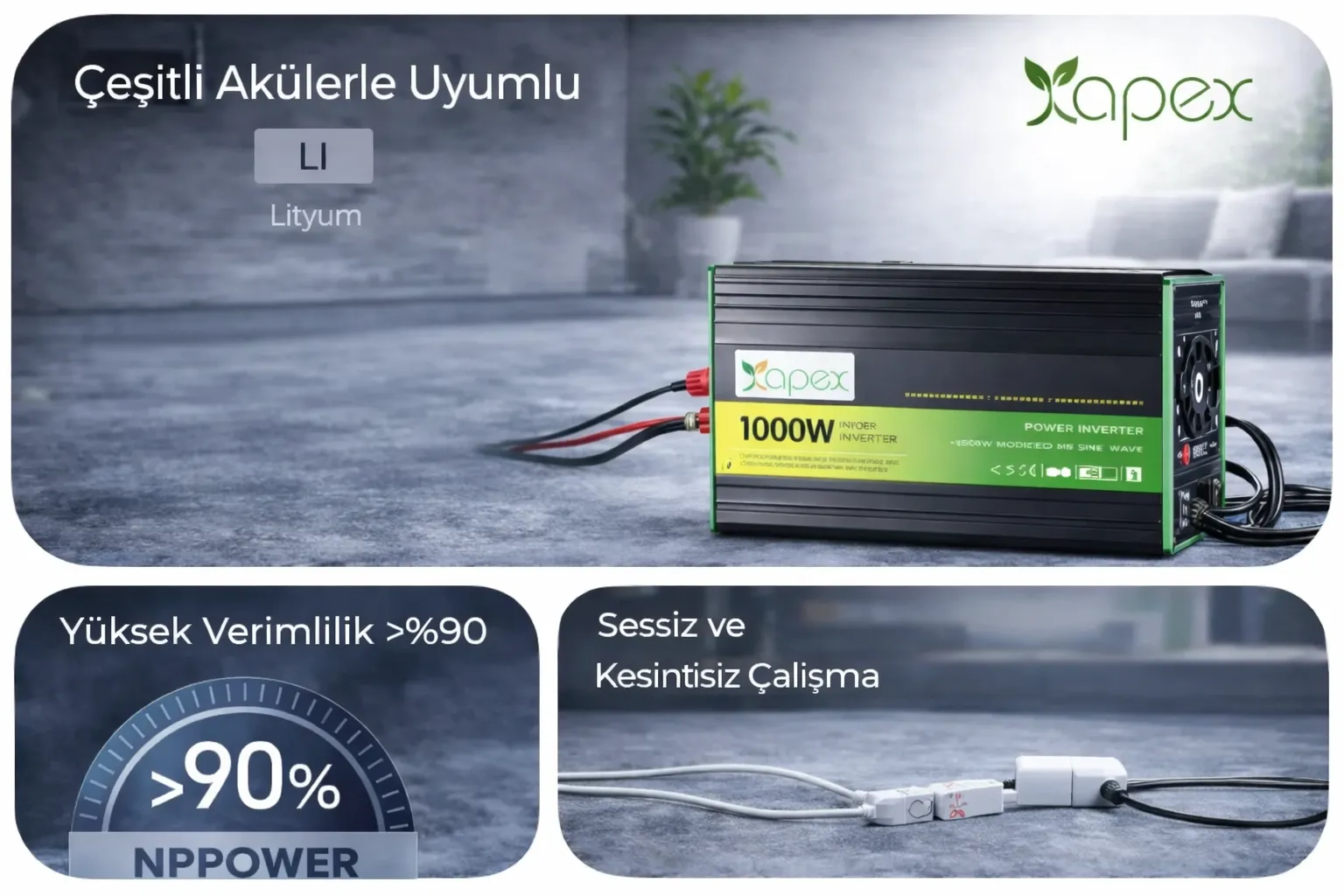 Dahili Transfer Switch ile Kesintisiz Güç Geçişi