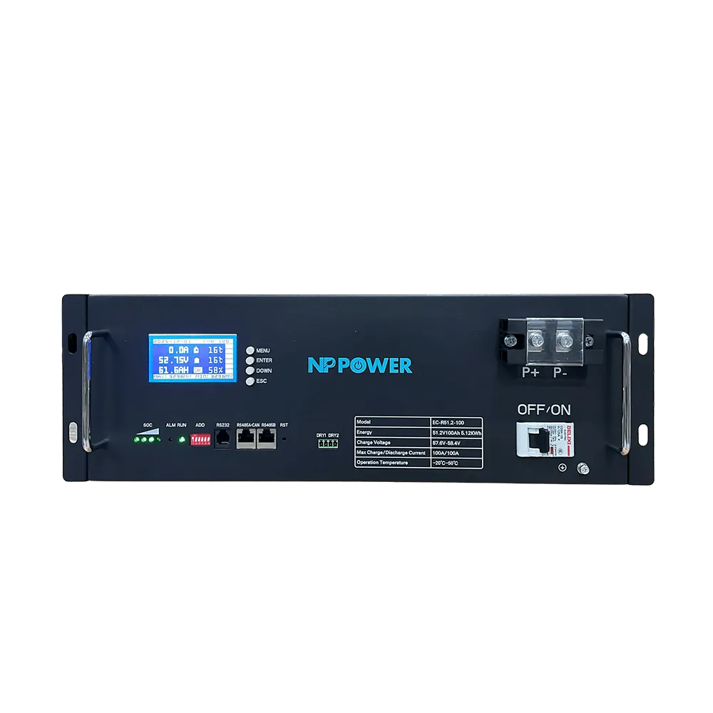 NPP-ITJ-RCK NP Power 51.2V 100Ah Lityum (LiFePO4) Batarya alternatif ürün görseli