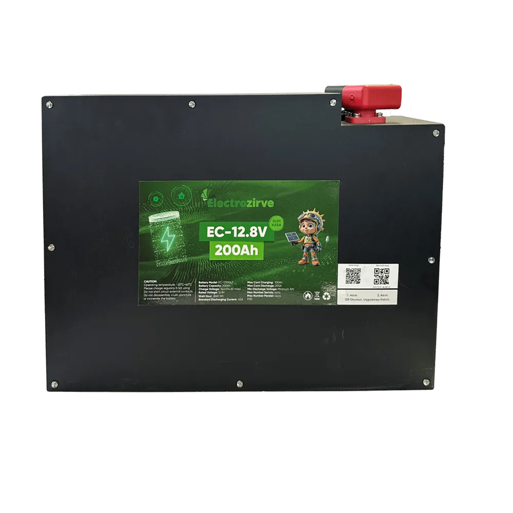 Electrozirve 12.8V 60/100/200Ah Slim Kasa Lityum (LiFePO4)