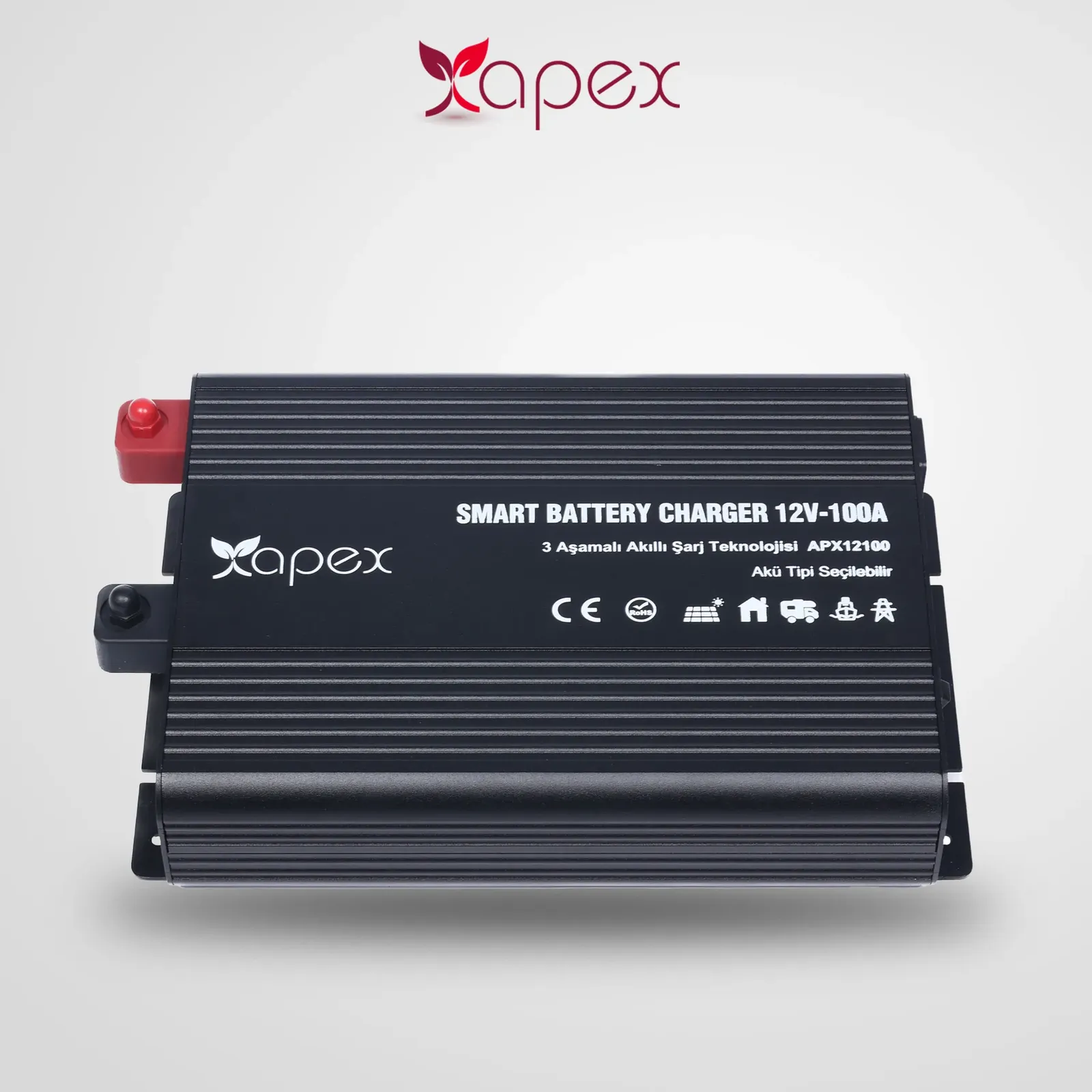 Apex Apx 12/24 Volt 40/60/80/100 Amper Akü Şarj Cihazı