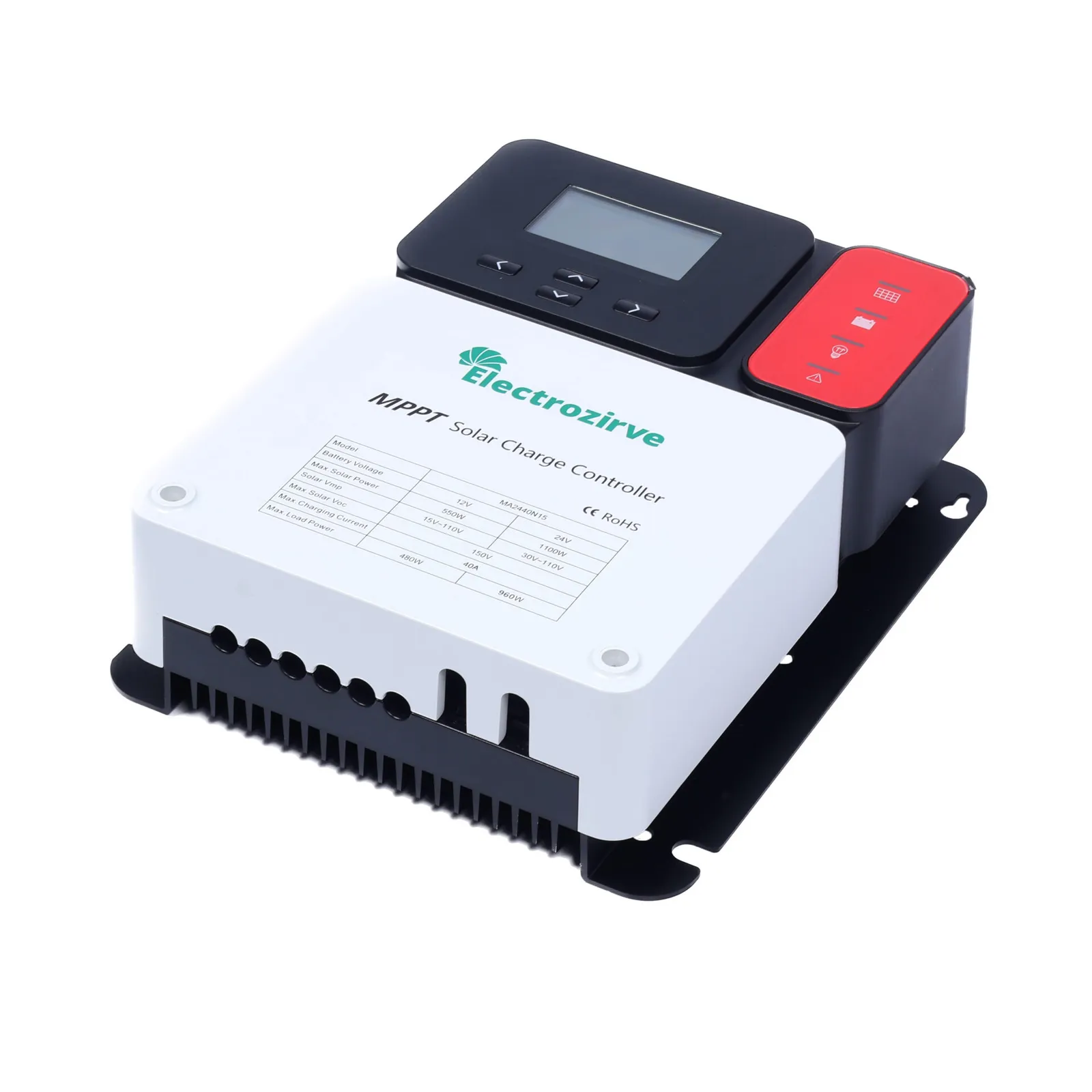 Electrozirve MA Serisi 40 Amper MPPT Solar Şarj Kontrol Cihazı 12V-24V alternatif ürün görseli