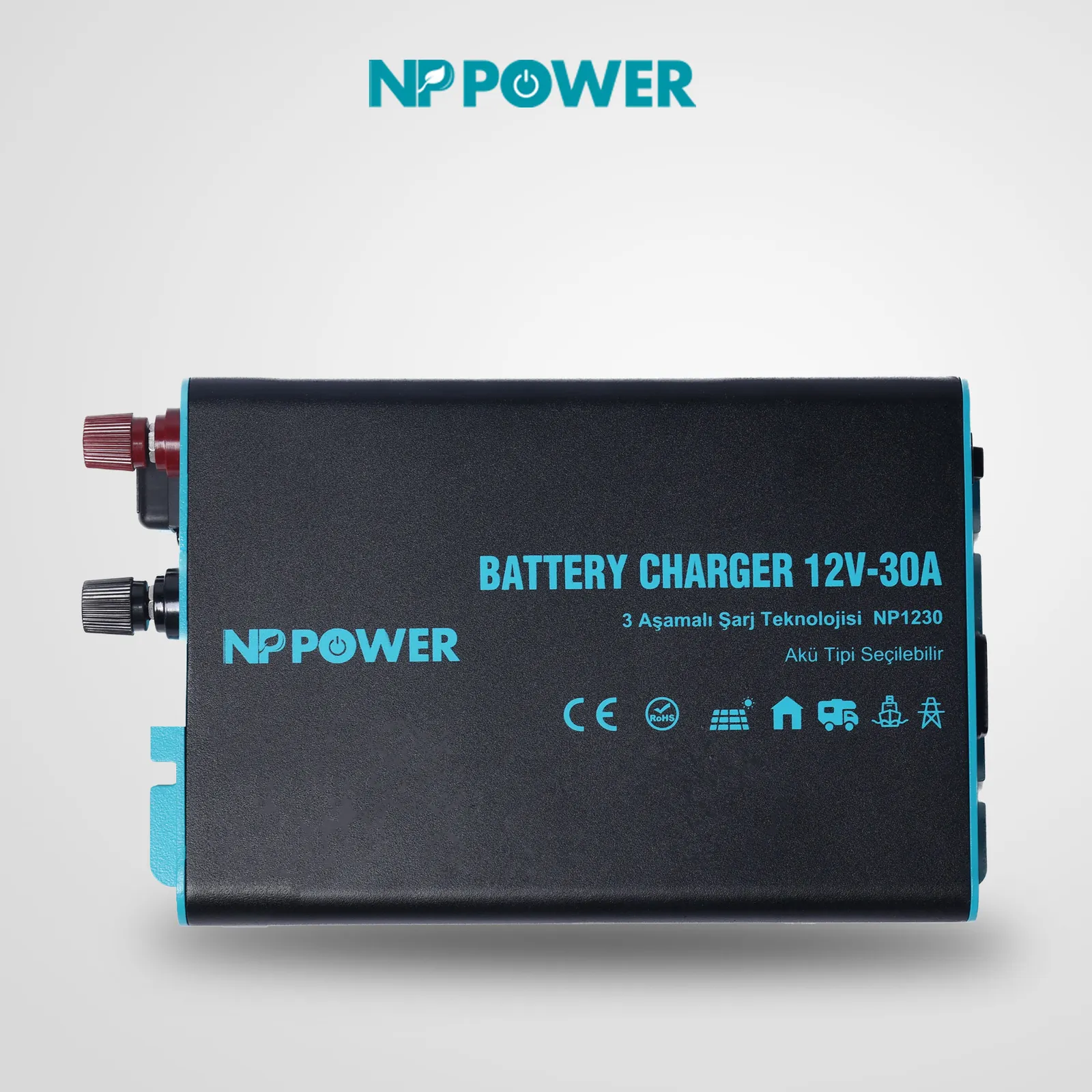 NP Power 12/24 Volt 10/20/30 Amper Akü Şarj Cihazı alternatif ürün görseli